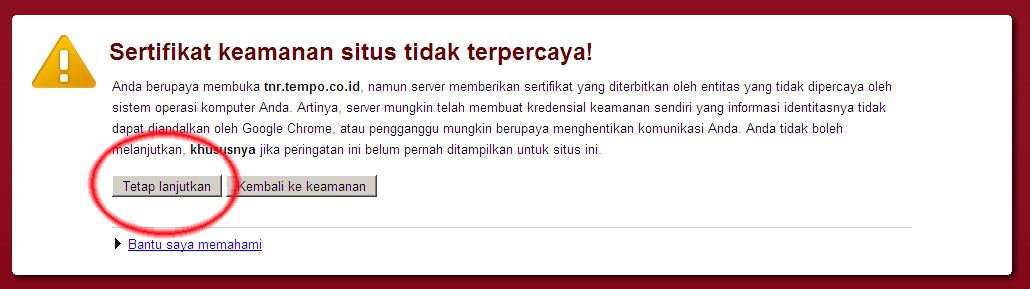google chrome dukung sby-boediono