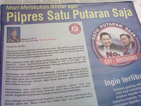 Capture iklan oleh Budi Putra